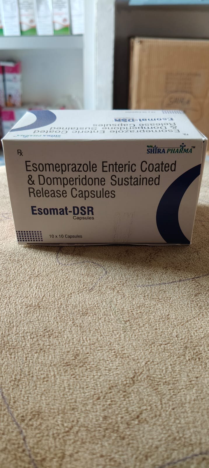 Esomat-DSR Capsules