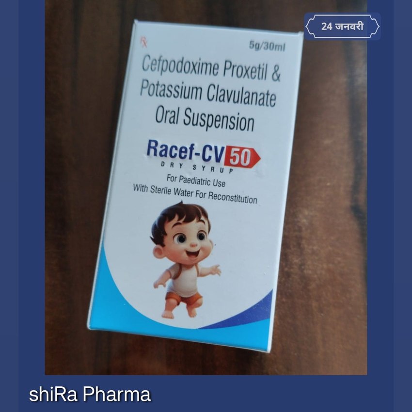 Racef-CV 50 Dry Syrup